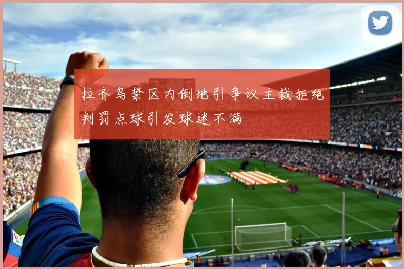 拉齐乌禁区内倒地引争议主裁拒绝判罚点球引发球迷不满